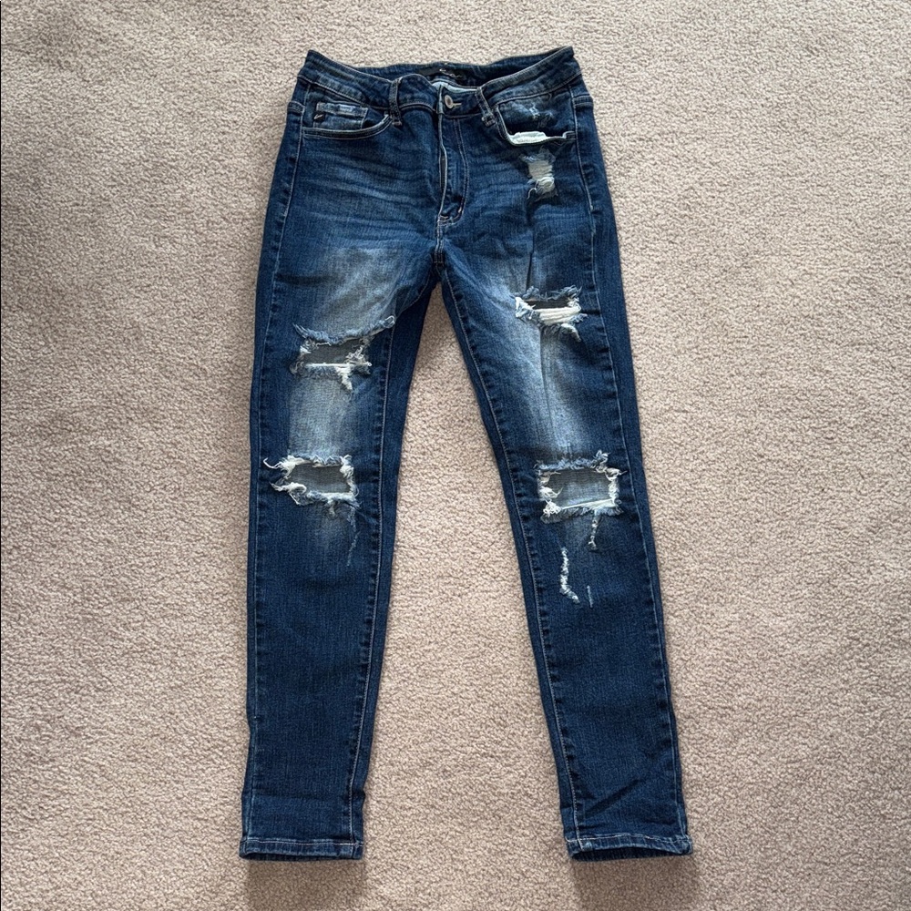 KanCan Distressed Blue Jeans